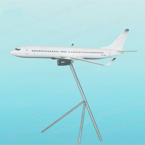โบอิ้ง <span class=keywords><strong>B737</strong></span>-800บิน edora 120ซม. เรซินโมเดลเครื่องบินขนาดใหญ่สำหรับทุกเพศของเล่นโลหะหล่อจากเหล็กสำหรับตกแต่งพื้น - Product Image 3