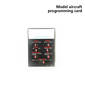 Tarjeta de programación para controlador de velocidad electrónico ESC sin escobillas, modelo de avión Rc cuadrado redondo, accesorios programables para drones Esc - Product Image 3