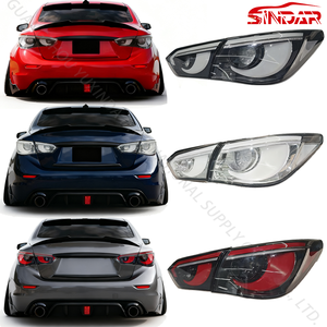 Sindar Tự Động LED Đèn Hậu Lắp Ráp Sửa Đổi Đuôi Đèn Phụ Kiện Cho Infiniti Q50 2013-2017 Tùy Chỉnh Ánh Sáng Mới Hawkeye Phong Cách - Product Image 2