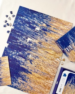 <span class=keywords><strong>Puzzle</strong></span> Educativi Personalizzati di Alta Precisione da 1000 Pezzi in Cartoncino Blu per Tutte le Età, Produzione 2026 - Product Image 1