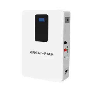 GP Powerwall储能Lifepo4电池48v锂离子电池5KWH 10KWH电站