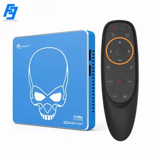 3D Muziekdoos Amlogic S922X Gt Koning Pro Wifi6 Android Tv Box Hifi Kwaliteit 4Gb 64Gb Emmc 2.4G/5G Wifi 1000M Lan Bt Android 9.0