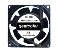 Geatcoler Ventilateur de refroidissement de haute qualité 80x80x38mm AC Axial Fan 110V 220V 8038