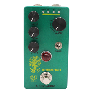 Jingying 2025 fábrica al por mayor serie M GREEN SCREAMER Overdrive guitarra eléctrica bajo efecto Pedal piezas y accesorios de guitarra - Product Image 1
