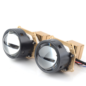 Accesorios de coche 6000K hiperboloide Bi-LED lente de proyector 130W Hi/Lo Beam LED Faro de cabeza DIY Retrofit estilo de coche biled faro - Product Image 4