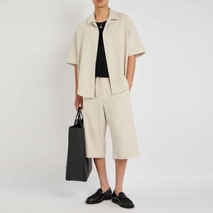 <span class=keywords><strong>Camisa</strong></span> <span class=keywords><strong>de</strong></span> Lino <span class=keywords><strong>de</strong></span> Verano <span class=keywords><strong>de</strong></span> Alta Calidad para <span class=keywords><strong>Hombre</strong></span>, Color Sólido, Holgada, Transpirable, <span class=keywords><strong>de</strong></span> Algodón, Informal, con Bolsillo en la Solapa, para Trabajar - Product Image 3