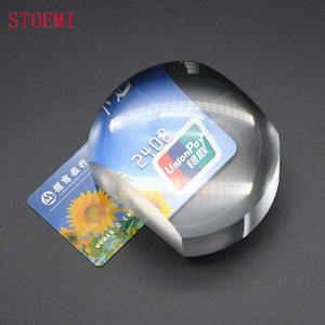 STOEMI 6922 <span class=keywords><strong>65mm</strong></span> Rõ Ràng Acrylic PMMA Hình Chặn Giấy Máy Tính Để Bàn Cabochon Mái Vòm Kính Lúp Loupe/Mangifying thủy tinh - Product Image 2
