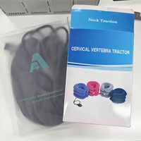 FSPG Nouveaux produits : Collier cervical pneumatique réglable gonflable pour soulager la douleur, dispositif de traction cervicale