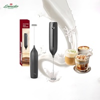 Mélangeur de boissons électrique de nouvelle conception 2025, mousseur à lait, mélangeur à œufs portable, batterie rechargeable, mousseur à lait à vapeur pour café