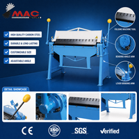 Machine à plier les tôles manuelle semi-automatique à frein manuel en métal, certifiée CE, de moyenne capacité, normale, pratique et économe en énergie