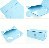 Individuelles Logo Hochwertige Rosa Magnetische Faltbare Geschenkboxen mit Schaumstoffeinlage Luxuriöse Kartonverpackung für Schuhe Kleidung Bekleidung