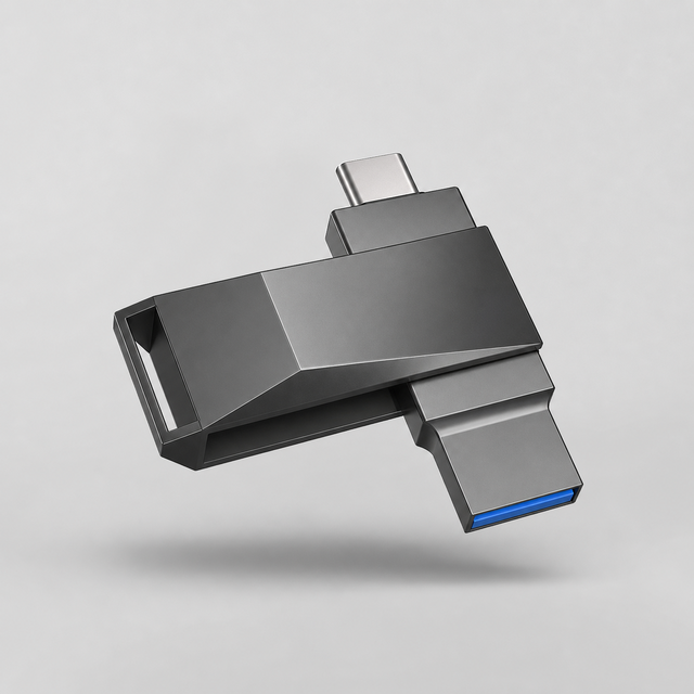 64GB 128GB USB C Type C Dual Interface Metal USB Flash Drive OTG Pen Drive Memory Stick