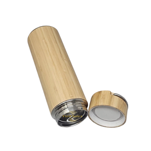 VietChoice Wood & Stainless Steel Eco-Friendly Durable Sport <b>Water</b> <b>Bottle</b> Best Value - Product Image 1