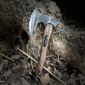 Vente chaude DIY Qualité Industrielle Large Lame Axes Couleur Carbonisée Manche En Bois De Chêne Hache À Bord Large Avec Prix De Dégagement Spot - Product Image 3