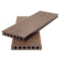 Planche de terrasse composite imperméable, antidérapante, résistante aux UV, revêtement de sol composite extérieur pour terrasse de piscine, balcon