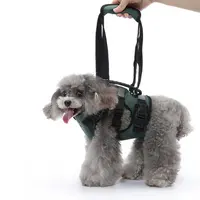 Köpek ürünleri rahat köpek asansör koşum desteği geri ayarlanabilir köpekler için yelek tasma ile yumuşak sap tasarımı