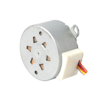 Moteur pas à pas unipolaire 35BYJ NEMA 23 DC 5V 400 Ohms 1/85 0.2 Nm à aimant permanent 4 phases, arbre de 5,0 mm, courant 1A pour ventilateur de sol