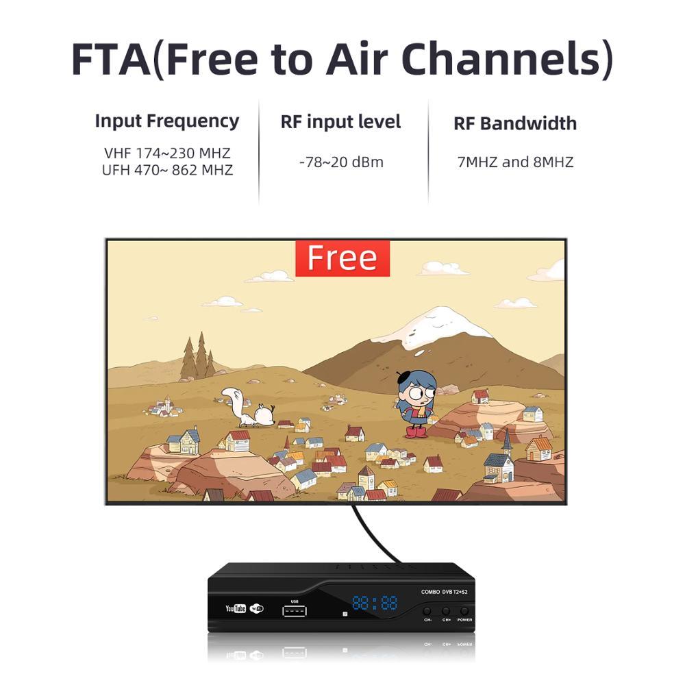 1080p mpeg4 meilleur combo récepteur sat combo récepteur satellite dvb s2 t2 hybride décodeur