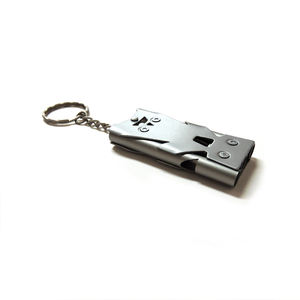 Silbato para Palomas, <span class=keywords><strong>Flauta</strong></span> para Palomas Mensajeras, Entrenamiento de Retorno, Liberación, Tres Orificios, Metal Rectangular, Ligero, Duradero, Reutilizable - Product Image 3