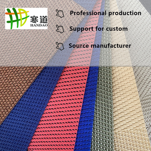 Vải Teslin Chống Cháy Bền Giá Rẻ Bán Sỉ Họa Tiết <span class=keywords><strong>Twill</strong></span> Vải Dệt Bọc Pvc Cho Tấm Lót Đĩa - Product Image 4