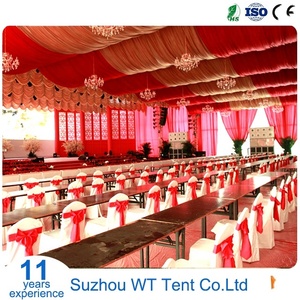 Tente de réception extérieure transparente 12x24m pour 100 personnes, idéale pour événements, mariages, fêtes, avec structure noire - Product Image 2
