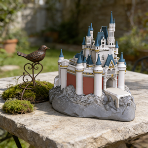 Château miniature personnalisé en résine, château <span class=keywords><strong>de</strong></span> <span class=keywords><strong>Poudlard</strong></span>, modèle architectural 3D, miniature <span class=keywords><strong>de</strong></span> bâtiment, souvenir, décoration <span class=keywords><strong>de</strong></span> bureau à domicile - Product Image 2