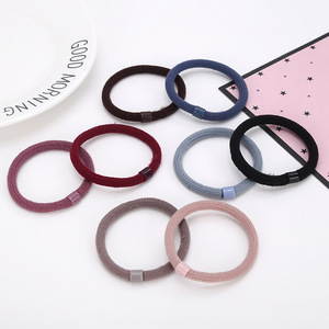 Coleteros de malla coloridos, banda de goma, sin daños, uso diario, 5 colores - Product Image 1