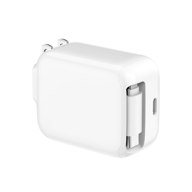 Best Selling 30W PD Type-C Wall Charger for Fast Charging Power Adapter White Charging Block Mobile Phone