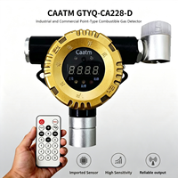 Détecteur de fuite de gaz indépendant CAATM pour cuisine de restaurant GTYQ-CA228-D, alarme de gaz combustible, capteur de méthane, propane, GPL