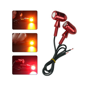 Clignotants <span class=keywords><strong>LED</strong></span> miniatures directionnels personnalisés 12V en aluminium pour moto, type « Eagle Eye », ultra-lumineux, <span class=keywords><strong>avec</strong></span> éclairage <span class=keywords><strong>de</strong></span> <span class=keywords><strong>position</strong></span> arrière - Product Image 4