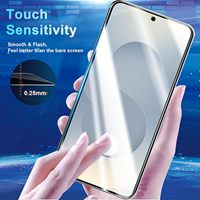 Protection d'écran en verre trempé transparent ultra-fin 0,18 mm avec déverrouillage par empreinte digitale pour Samsung S25 Edge S26 Ultra (vente en gros)