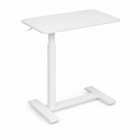 Table d'ordinateur mobile, réglable en hauteur, durable, personnalisable, moderne, minimaliste, écologique, pour la maison et le bureau, idéale pour le travail à domicile