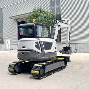 Meilleur prix, mini-excavatrice sur chenilles hydraulique neuve de 6 tonnes, moteur diesel, certifiée CE, garantie de 3 ans, moteur, pompe, PLC - Product Image 3