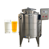 Machine de pasteurisation du lait de haute qualité 100L/150/200L/300L/stérilisateur commercial pour lait de vache et de chèvre pur