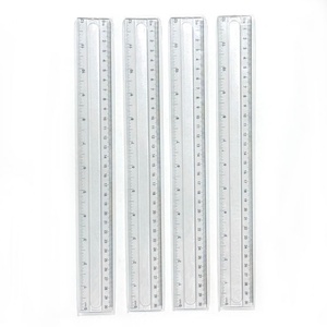 Regla de Plástico Transparente de Alta Calidad para Niños, Regla Recta de 30 cm para la Escuela - Product Image 3