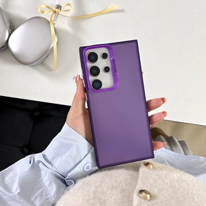Étui de téléphone portable IMD adapté aux téléphones portables <span class=keywords><strong>Samsung</strong></span>, étui de protection antichoc couleur bonbon - Product Image 4