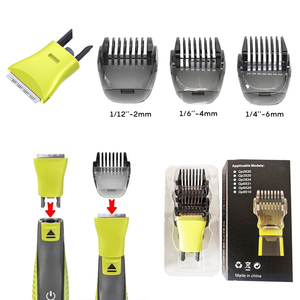 Cabezal de Afeitadora One Blade con Kit de Peines de 2/4/6 mm, Juego de Afeitado Multifuncional de Acero Inoxidable para Afeitadoras Eléctricas OneBlade - Product Image 4