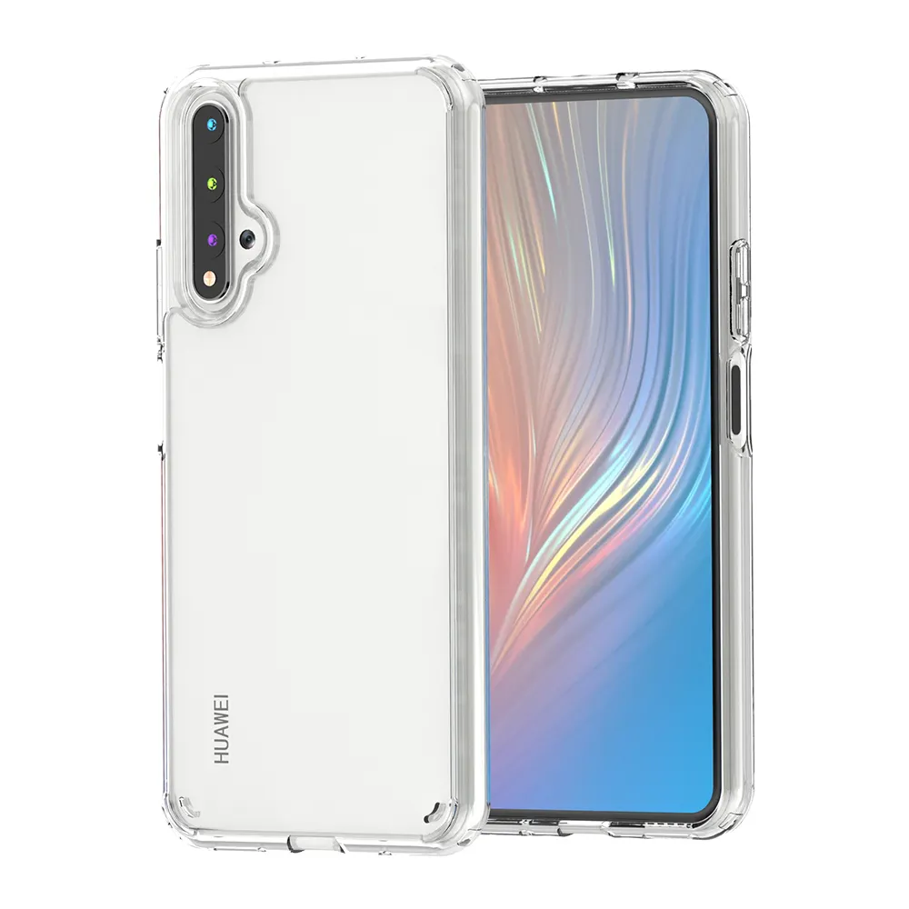 Wholesale Ultra Hybrid Designed Crystal Clear Acrylic Hard Back Cover Case For HUAWEI Nova 5T
