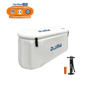 DAMA Factory, venta al por mayor, cubierta de tanque, tapa de terapia de agua, Dropshipping, bañera de remojo para bañera de adulto, baño de hielo