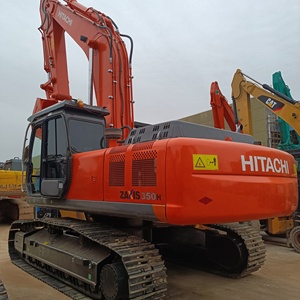 Hitachi Zaxis 350H Hydraulic Excavator 2020 Model 35 Ton 1.7m Bucket Capacity Orange Color <b>Track</b> Type Diesel Engine <b>Pump</b> - Product Image 5
