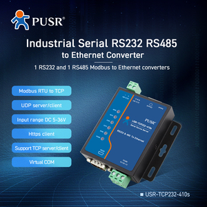 USR-TCP232-410S-RT <span class=keywords><strong>IoT</strong></span>-Geräte Seriell-zu-Ethernet-Konverter Unterstützt Modbus RTU zu TCP RS232 und RS485 Gleichzeitig Nutzbar - Product Image 2