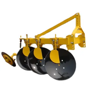 Agriculture Implement disc plough good quality for tractor cheap price, hot sale farm machinery disc plough with 3 blade