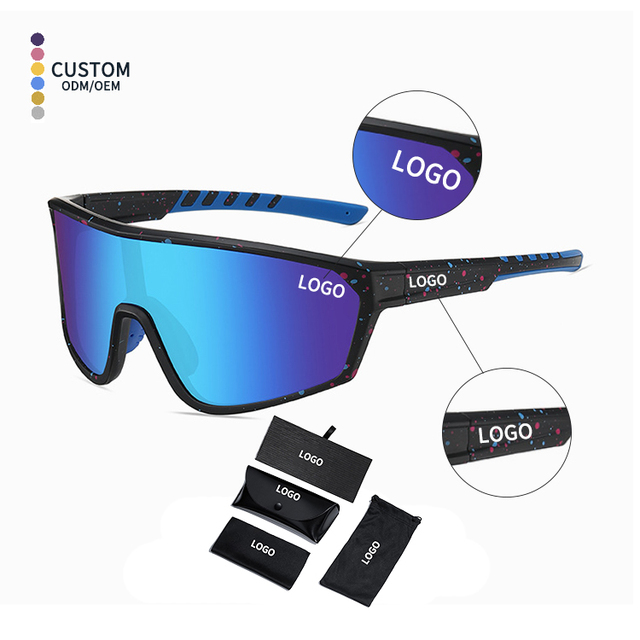 2024 Hot New Men Women's Photochromic Polarizing Sunglasses 3082 Model for Outdoor Sports & Cycling Lenses Made of Tac Material