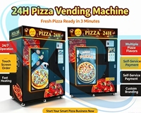 Máquina Expendedora de Pizza Automática de Alta Rentabilidad, Pantalla Táctil de 22 Pulgadas, Conservación de Calor Automática