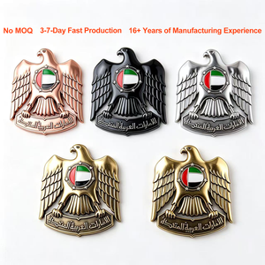 Badge et emblè<span class=keywords><strong>me</strong></span> <span class=keywords><strong>de</strong></span> voiture 3D en alliage <span class=keywords><strong>de</strong></span> zinc antique, style pièce <span class=keywords><strong>de</strong></span> monnaie, pour calandre <span class=keywords><strong>de</strong></span> voiture, avec vis, écrous et adhésif 3M résistant aux intempéries - Product Image 1