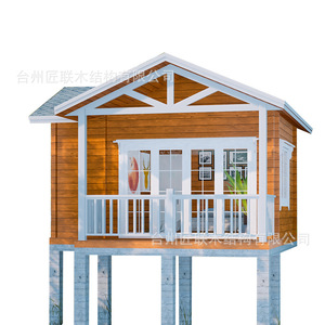 Maison suspendue en bois dans la forêt, avec vue panoramique, pour hôtel-villa dans une zone scénique intégrée, idéale pour les stations de villégiature en montagne - Product Image 5