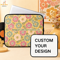 Housse d'ordinateur portable en néoprène personnalisée par sublimation, pochette pour ordinateur portable, sac de transport pour ordinateur, portable pour les voyages d'affaires, l'école et les activités de plein air
