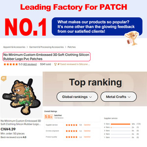 Patch en Caoutchouc PVC Souple Étiquette en Silicone Patch 3D Unique en PVC Souple sans Minimum Ruban <span class=keywords><strong>Thermocollant</strong></span> pour Sacs et Vêtements - Product Image 2