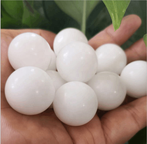 كرات تيفلون (<span class=keywords><strong>PTFE</strong></span>) بقطر 25 مم للمحامل - تستخدم مع كرات السيراميك Si3N4 في التطبيقات ذات درجات الحرارة العالية - Product Image 3