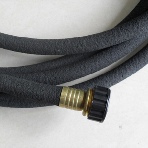 Factory Wholesale Hongchen Durable 1/2'' Garden Black Recycled Rubber Immersion <strong>Soaker</strong> <strong>Hose</strong> 2M Water-Saving 8 Bar Pressure - Product Image 2